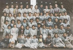 COLLEGE MODERNE DE JEUNES FILLES 1954 5 EME 4